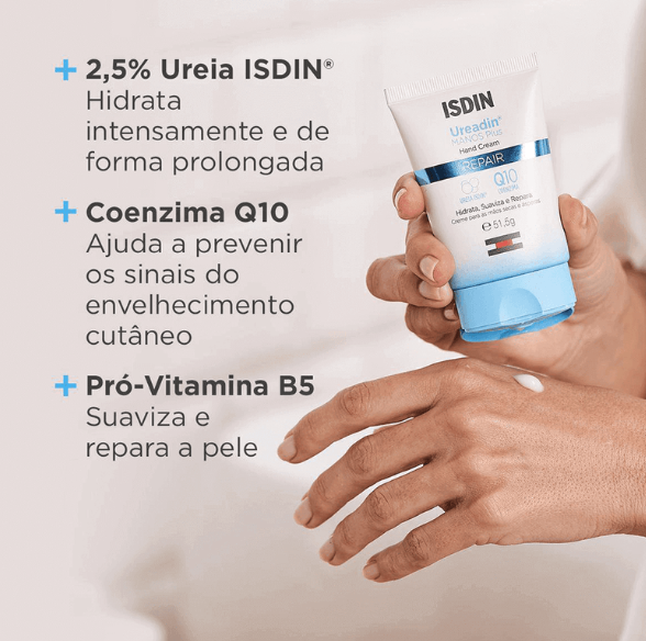 Creme Hidratante para Mãos Isdin Ureadin Manos Plus com 51,5g - Imagem 3