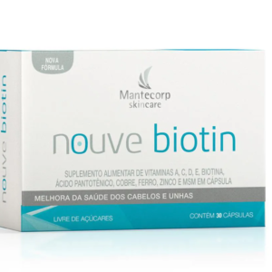 Nouve Biotin Mantecorp 30 Cápsulas
