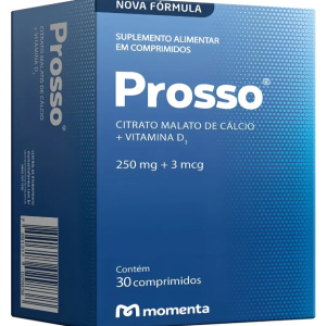 Cálcio + Vitamina D Prosso 30 comprimidos